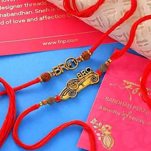 2 Antique Bro Rakhis 