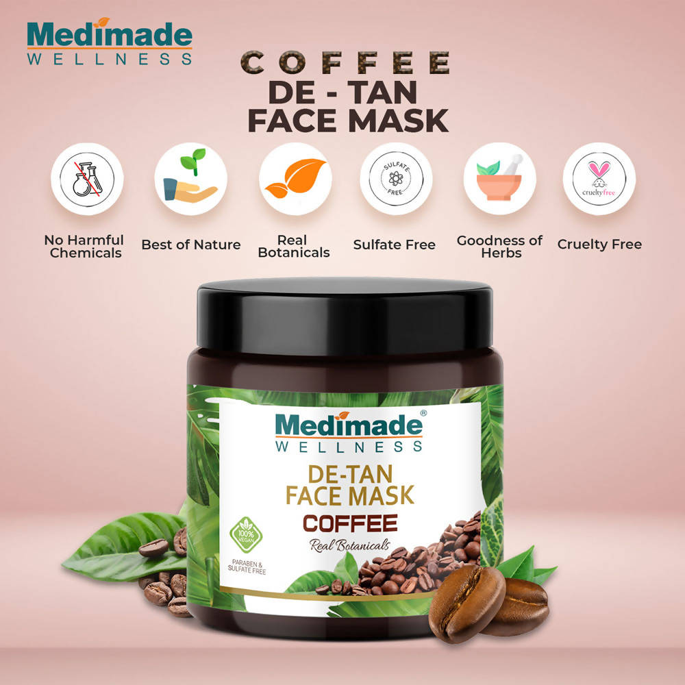 Medimade Wellness Coffee De-Tan Face Mask