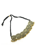 Thumbnail for Mominos Fashion Johar Kamal Gold-Plated Brass Finish Lotus Design Choker For Women - Distacart