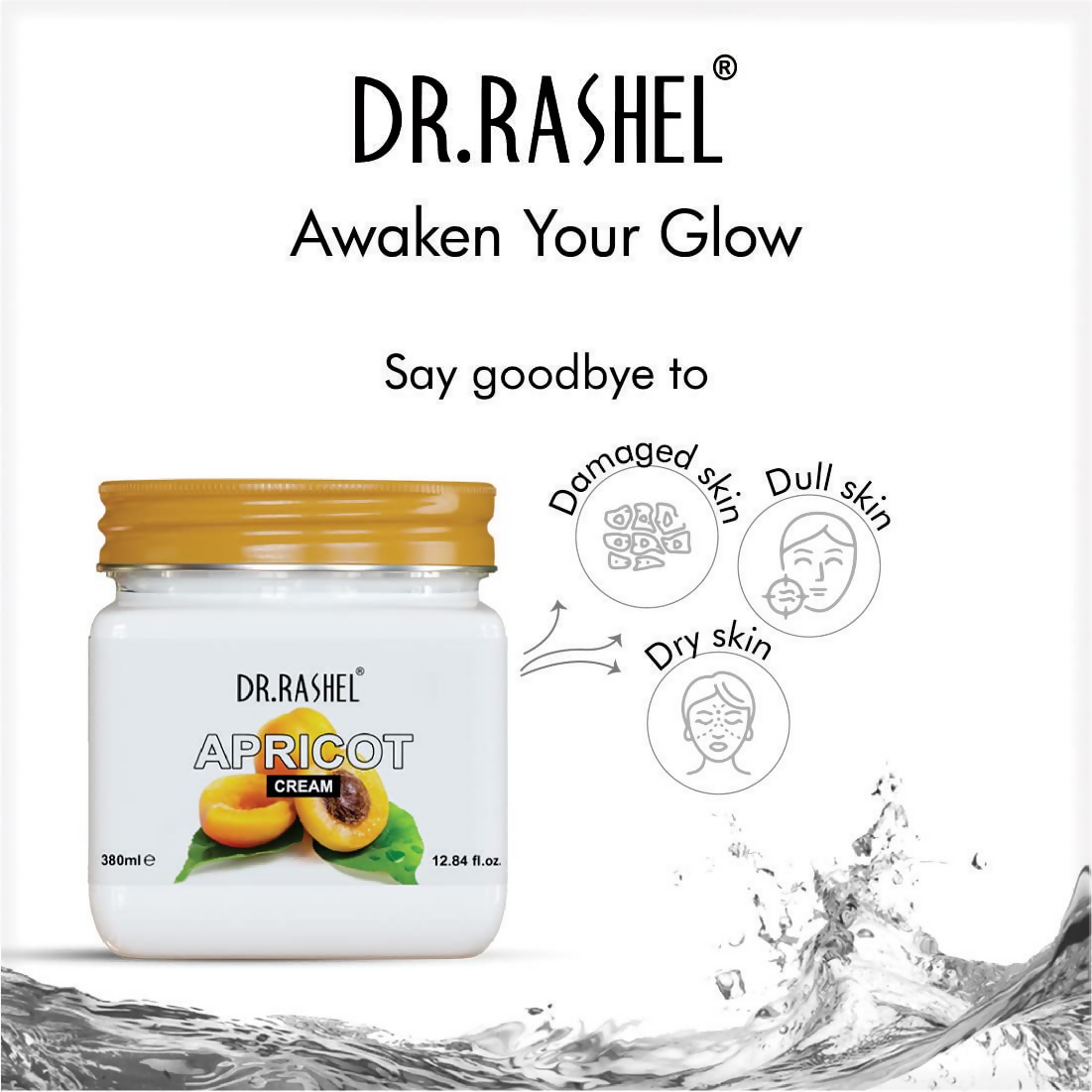 Dr.Rashel Apricot Cream For Face And Body - Distacart