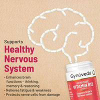 Thumbnail for Gynoveda Vitamin B-12 Capsules - Distacart