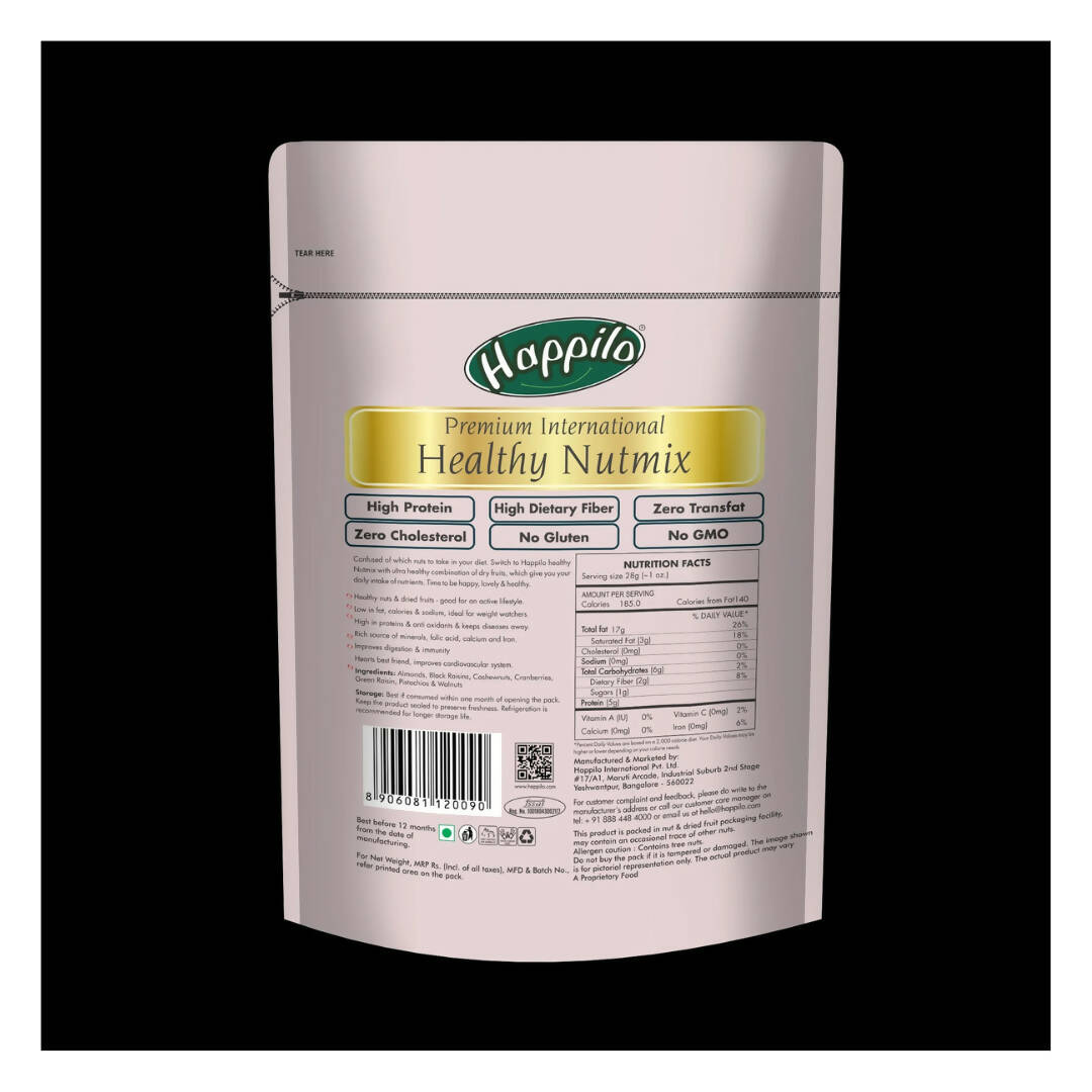 Happilo Healthy & Nutritious Premium Nut Mix - Distacart