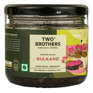 Two Brothers Organic Farms Natural Gulkand - Distacart