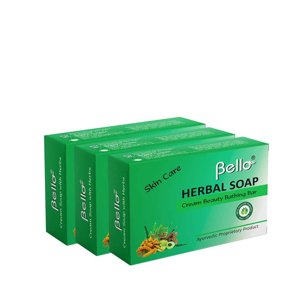 Bello Herbals Soap | Cream Beauty Bathing Bar - Distacart