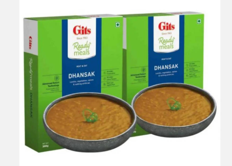 Gits Ready Meals Heat & Eat Dhansak - Distacart
