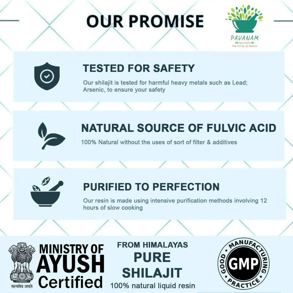 Pavanam Ayurveda Pure Himalayan Sj Resin Form - Distacart