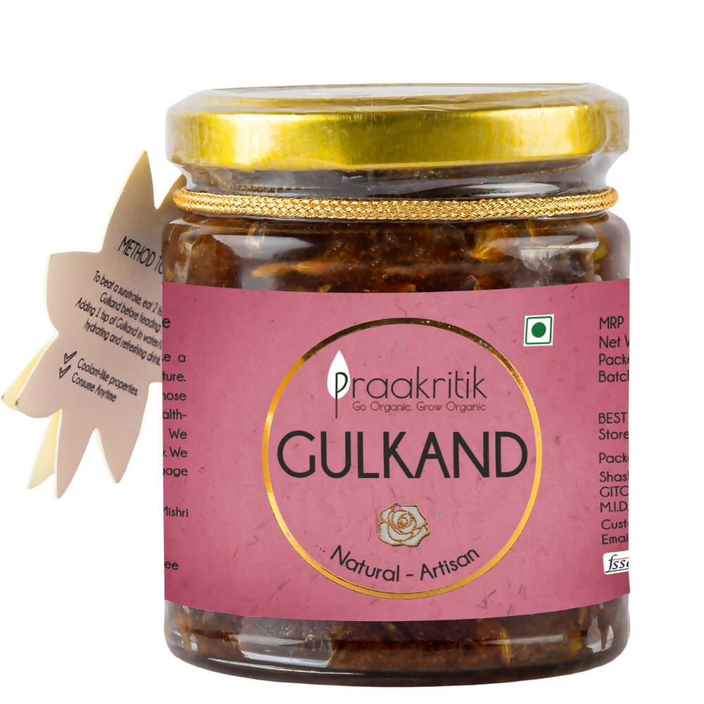 Praakritik Natural Mishri Artisan Gulkand - Distacart