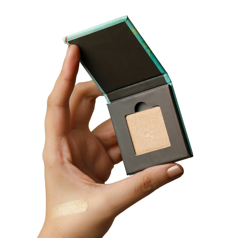 Disguise Satin Smooth Eyeshadow Squares - Frosted Cream Cashew 201 - Distacart