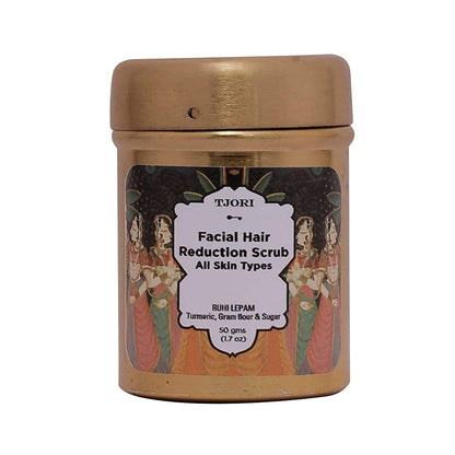 Tjori Facial Hair Reduction Scrub All Skin Types