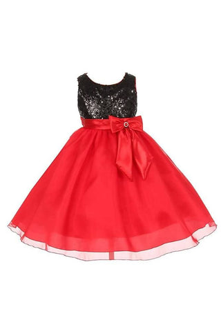 Asmaani Baby Girl's Multi-Color Satin A-Line Frock (AS-DRESS_22136) - Distacart