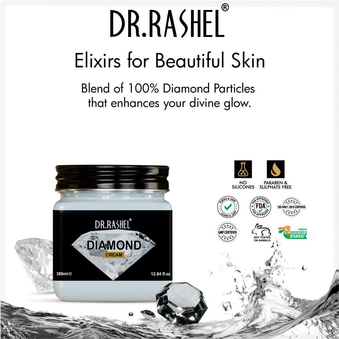 Dr.Rashel Diamond Cream For Face And Body - Distacart