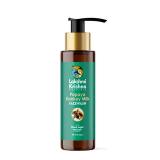 Lakshmi Krishna Naturals Papaya Donkey Milk Face Wash - Distacart
