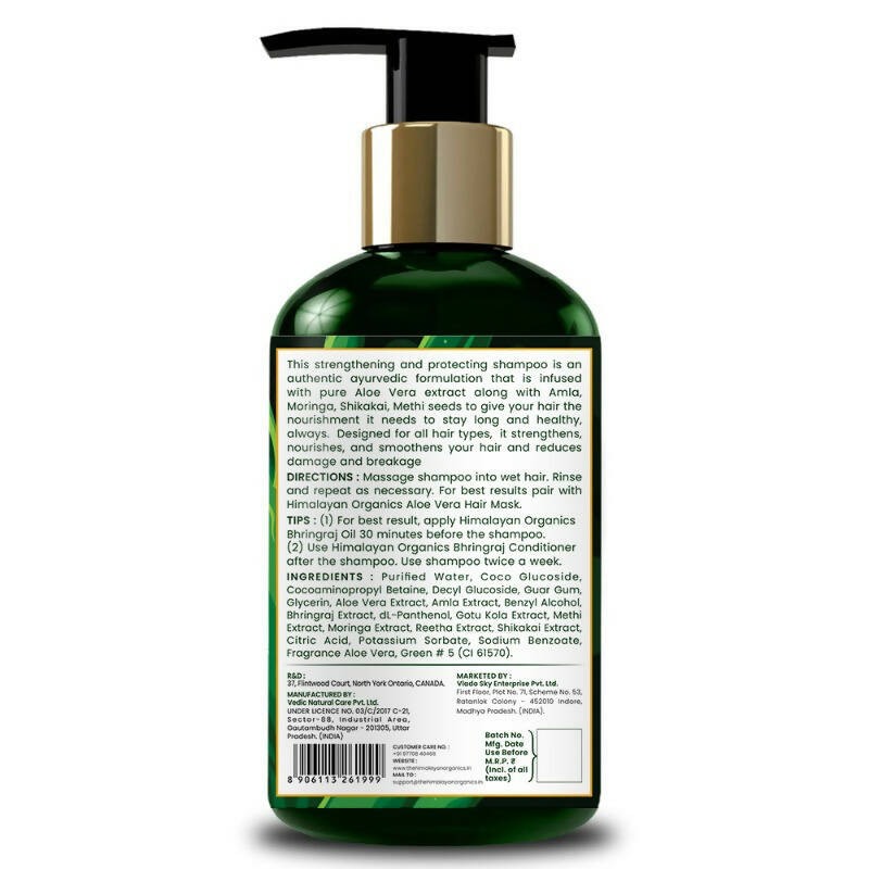 Himalayan Organics Aloe Vera Shampoo - Distacart