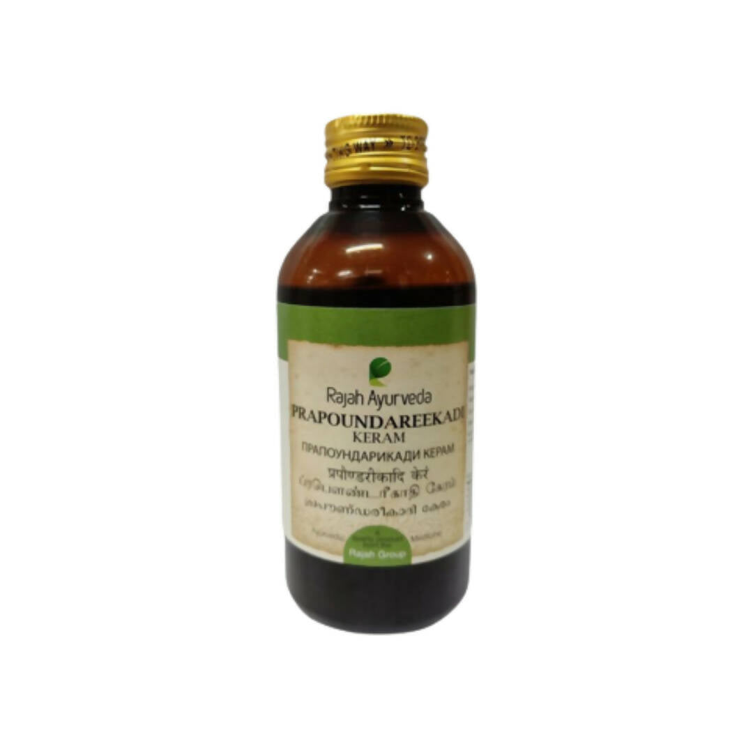 Rajah Ayurveda Prapoundareekadi Thailam - Distacart