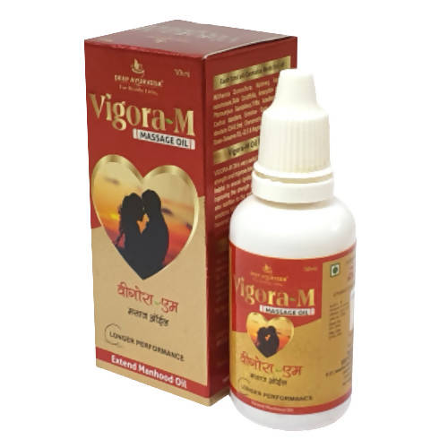 Deep Ayurveda Vigora-M Massage Oil for Men - Distacart