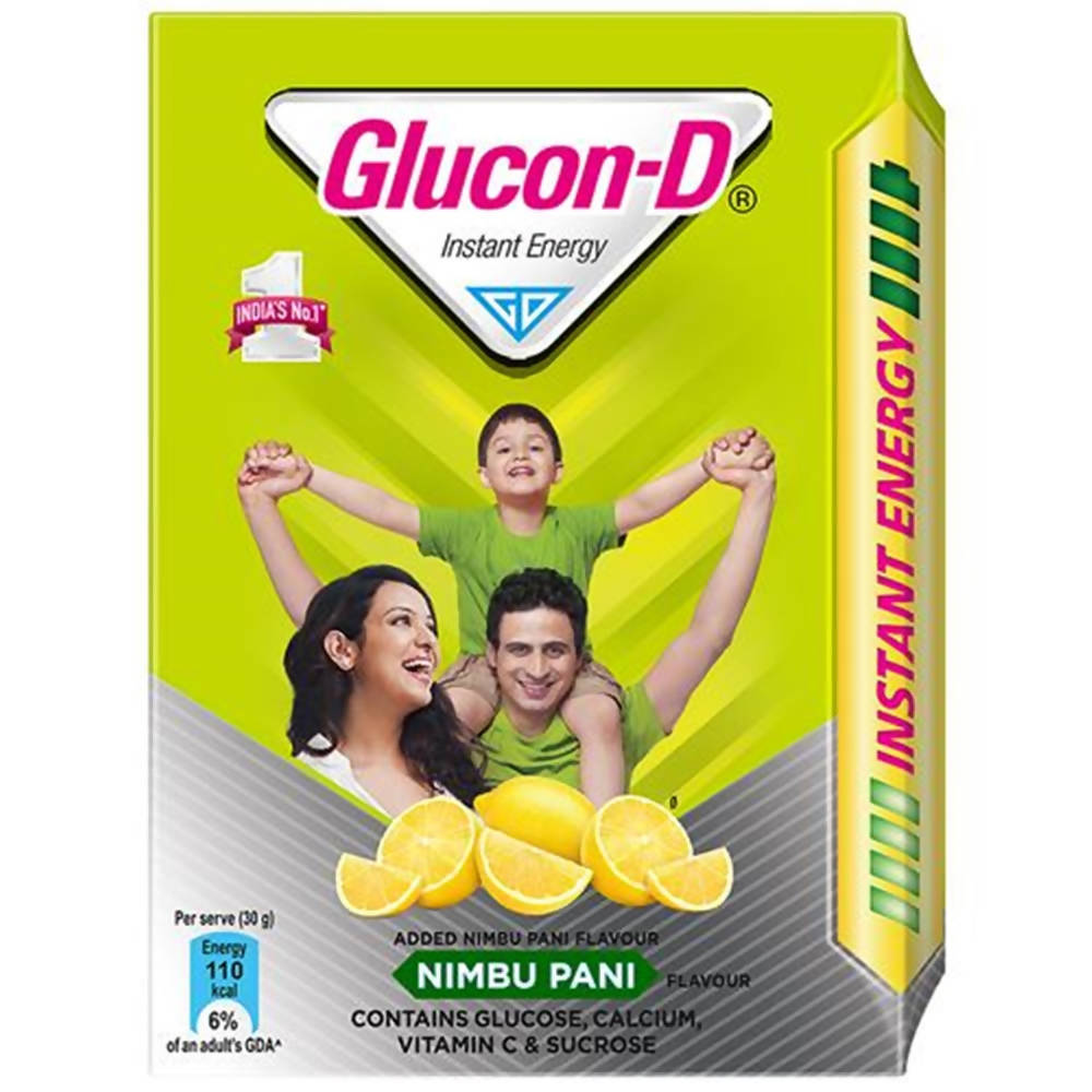 Glucon-D Instant Energy Health Drink - Nimbu Pani