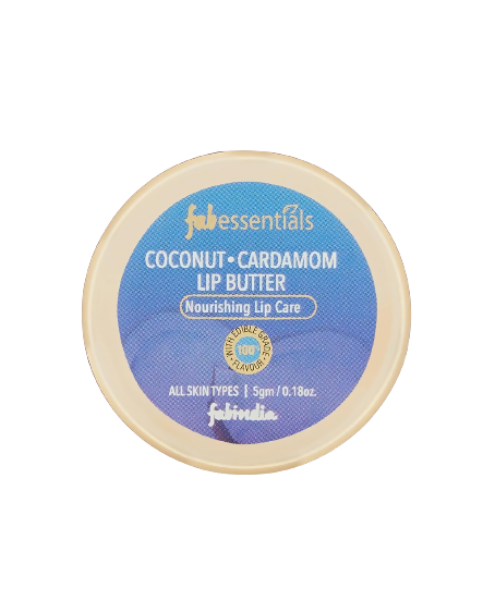 Fabessentials Coconut Cardamon Lip Butter - Distacart