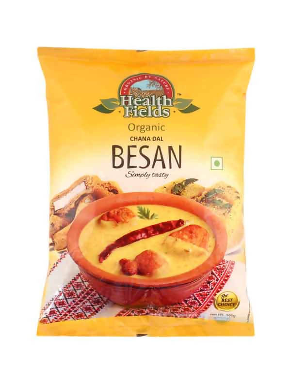 Health Fields Organic Besan (Gram Flour) - Distacart