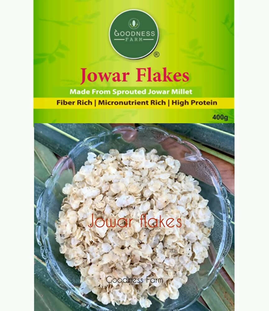 Goodness Farm Jowar Flakes/Sorghum Flakes - Distacart