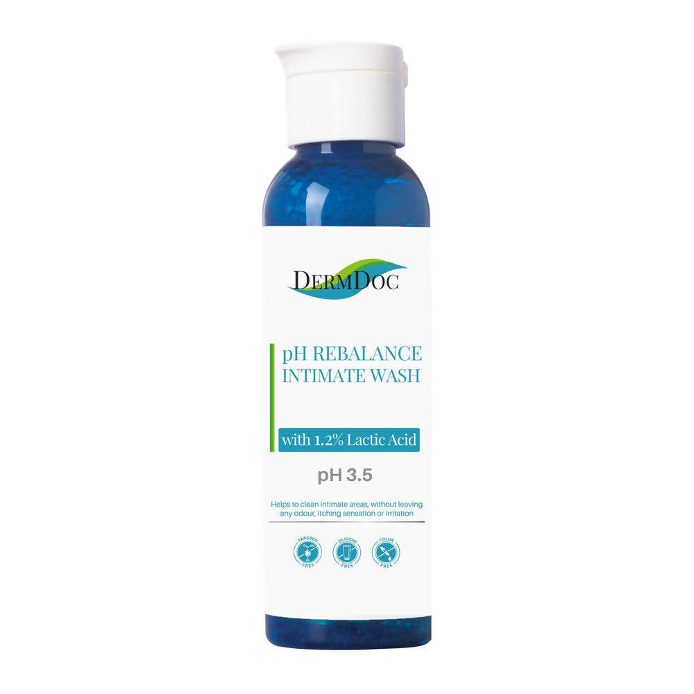 Dermdoc pH Rebalance Intimate Wash with 1.2% Lactic Acid - Distacart