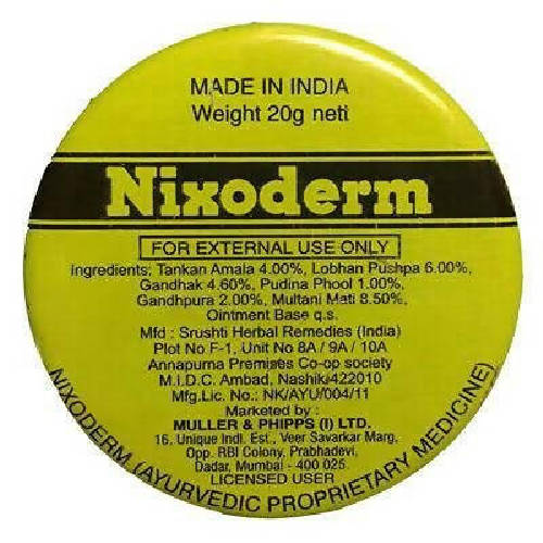 Ayurvedic Nixoderm Cream