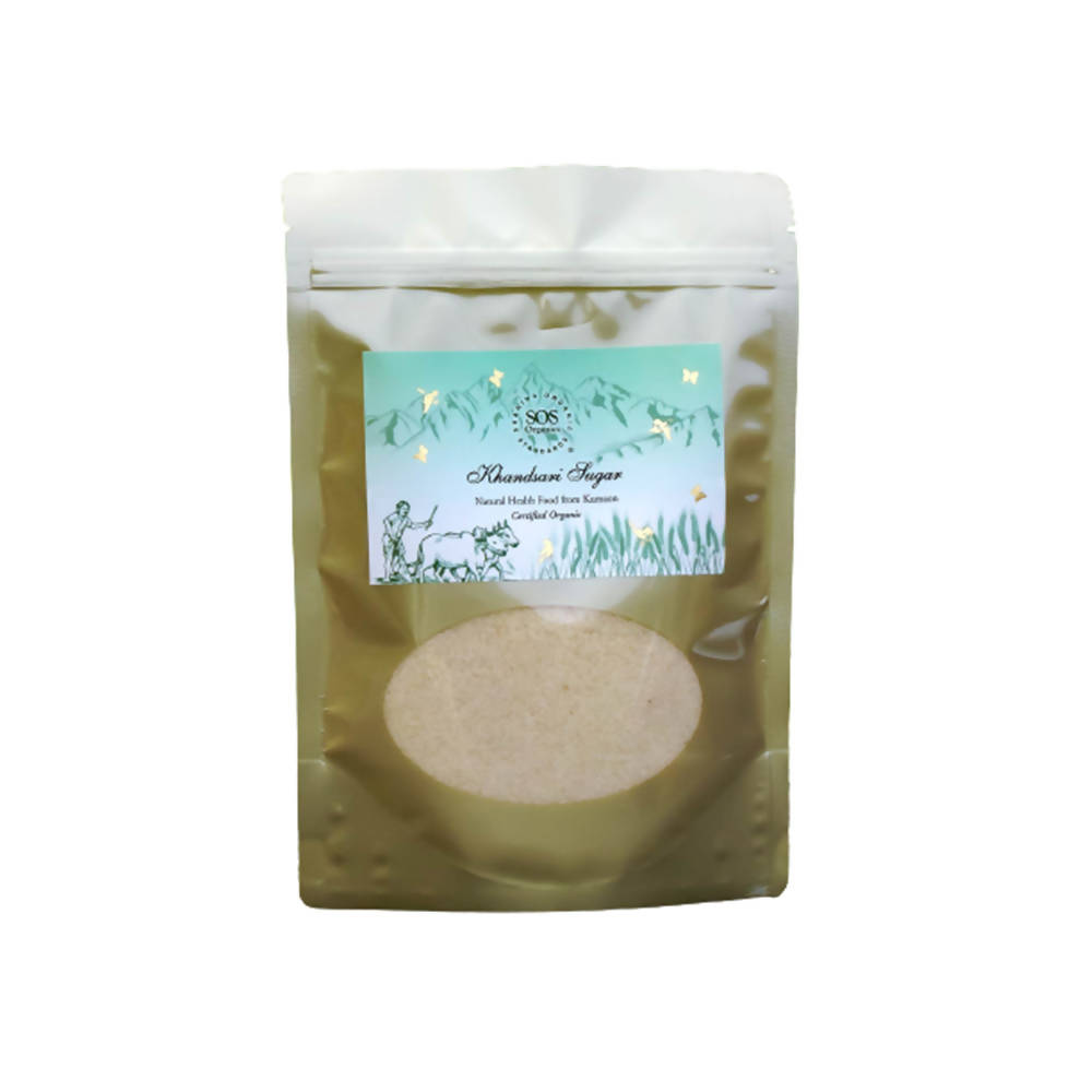 SOS Organics Khandsari Sugar - Distacart