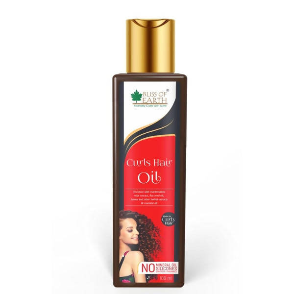 Bliss of Earth Curls Hair Oil - Distacart