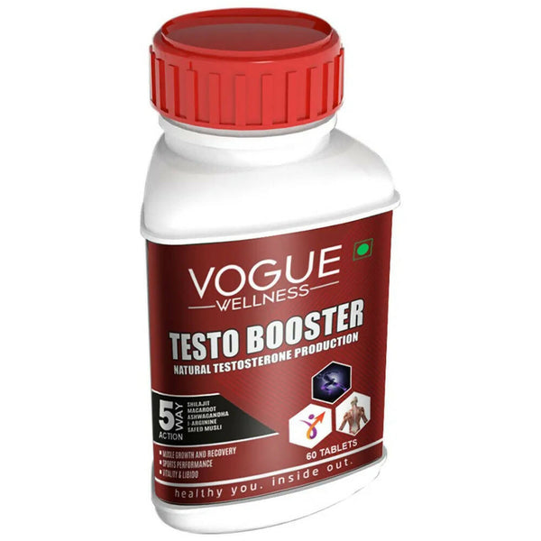 Vogue Wellness Testo Booster Tablets - Distacart