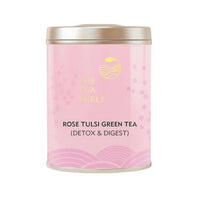 Thumbnail for The Tea Shelf Rose Tulsi Green Tea - Distacart