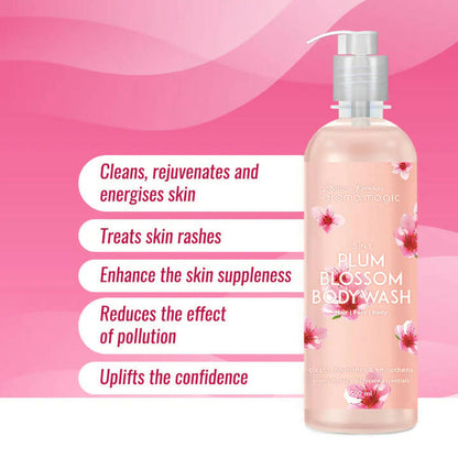 Blossom Kochhar Aroma Magic 3In1 Plum Blossom Bodywash - Distacart