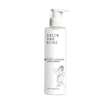 Green And Beige Dandruff Defence Hair Cleanser - Distacart