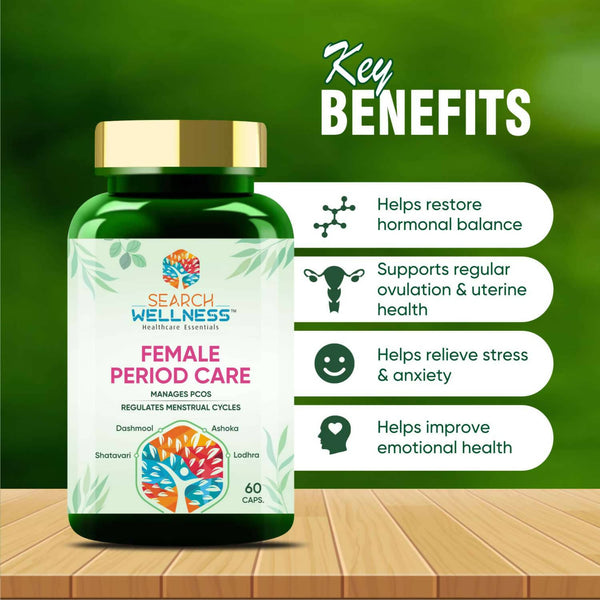 Search Wellness Female Period Care Capsules - Distacart