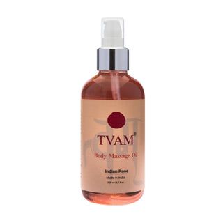Tvam Indian Rose Body Massage Oil - Distacart