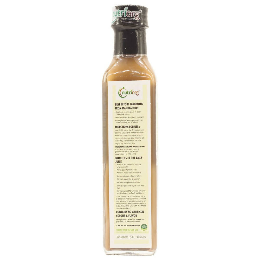 Nutriorg Amla Juice - Distacart