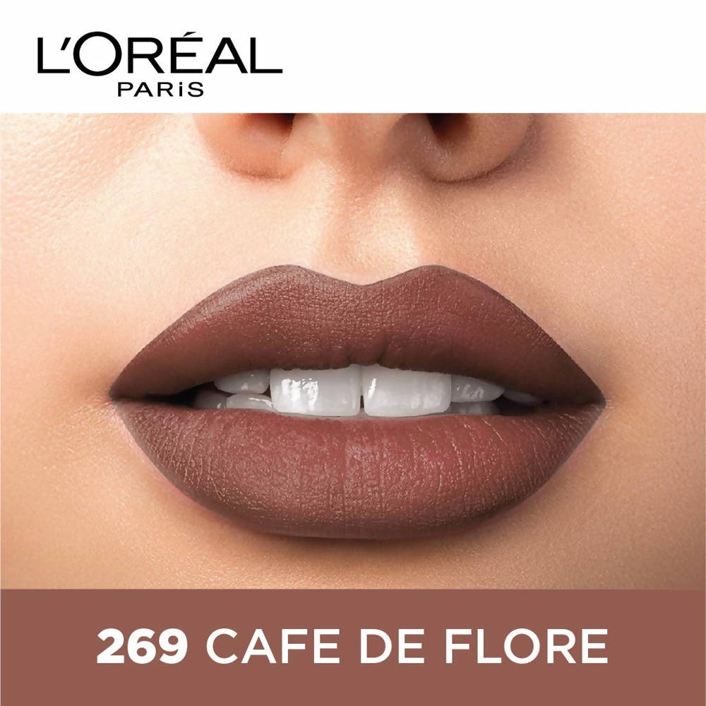 L'Oreal Paris Color Riche Moist Matte Lipstick - 269 Café De Flore - Distacart
