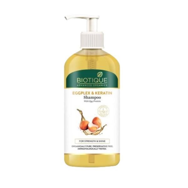 Biotique Eggplex & Keratin Shampoo - Distacart