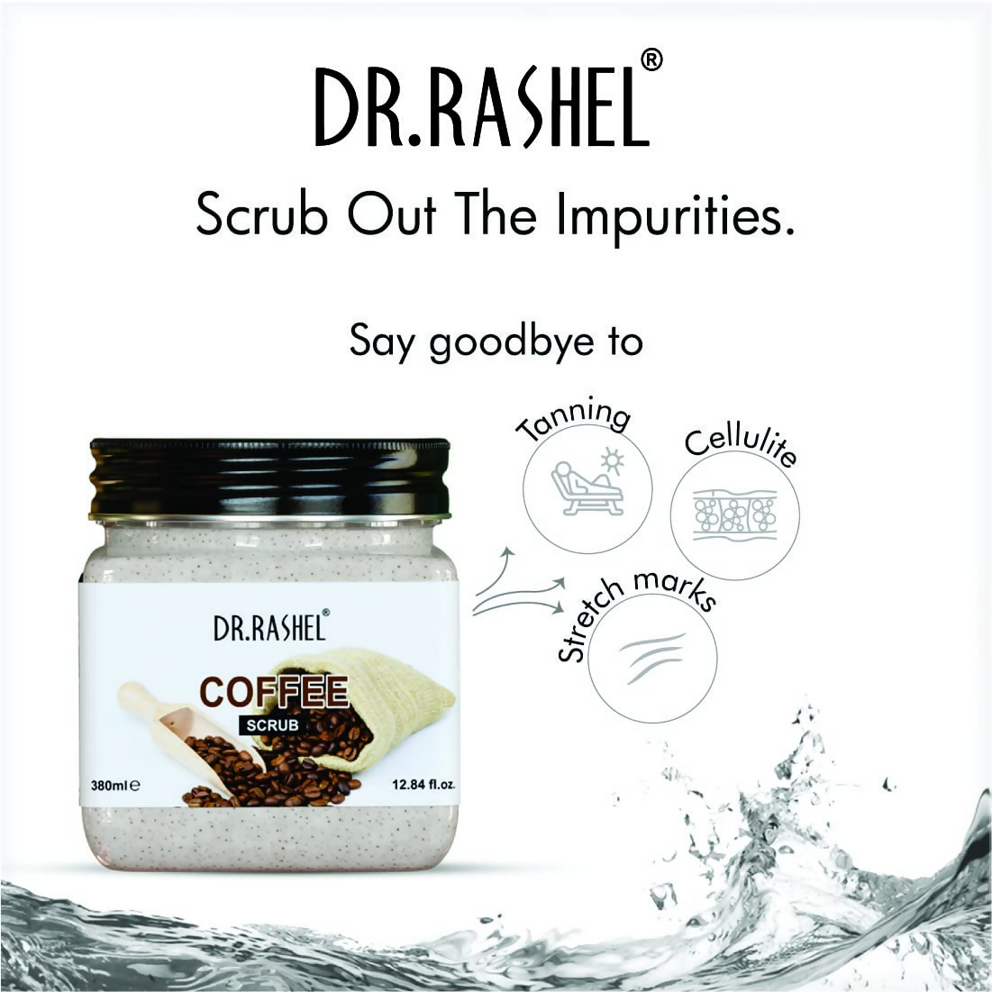 Dr.Rashel Coffee Scrub For Face And Body - Distacart