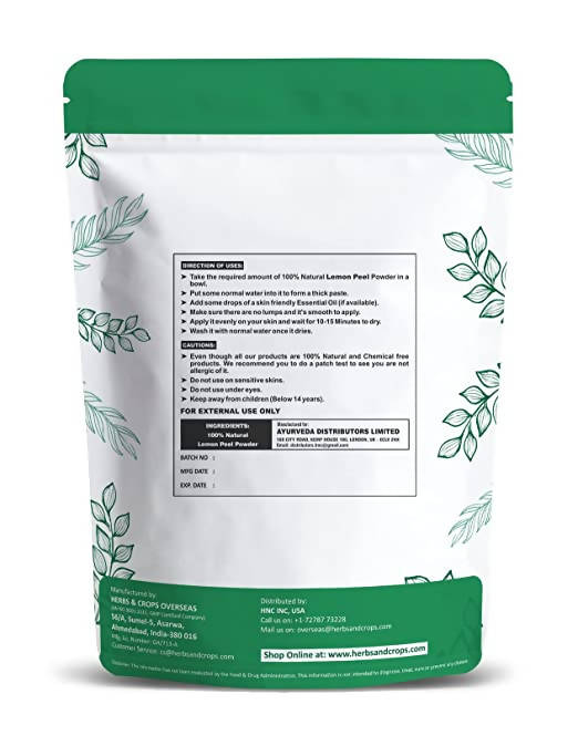 H&C Herbal Lemon Peel Powder