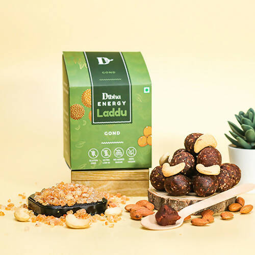 Dibha Gond Laddu (Sugar-Free, Gluten-Free, 100% Natural) - Distacart