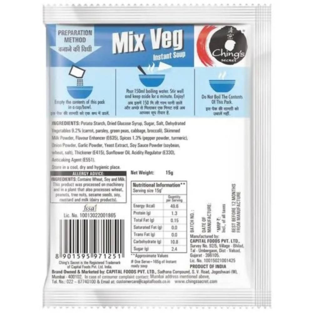 Ching's Secret Mix Veg Instant Soup