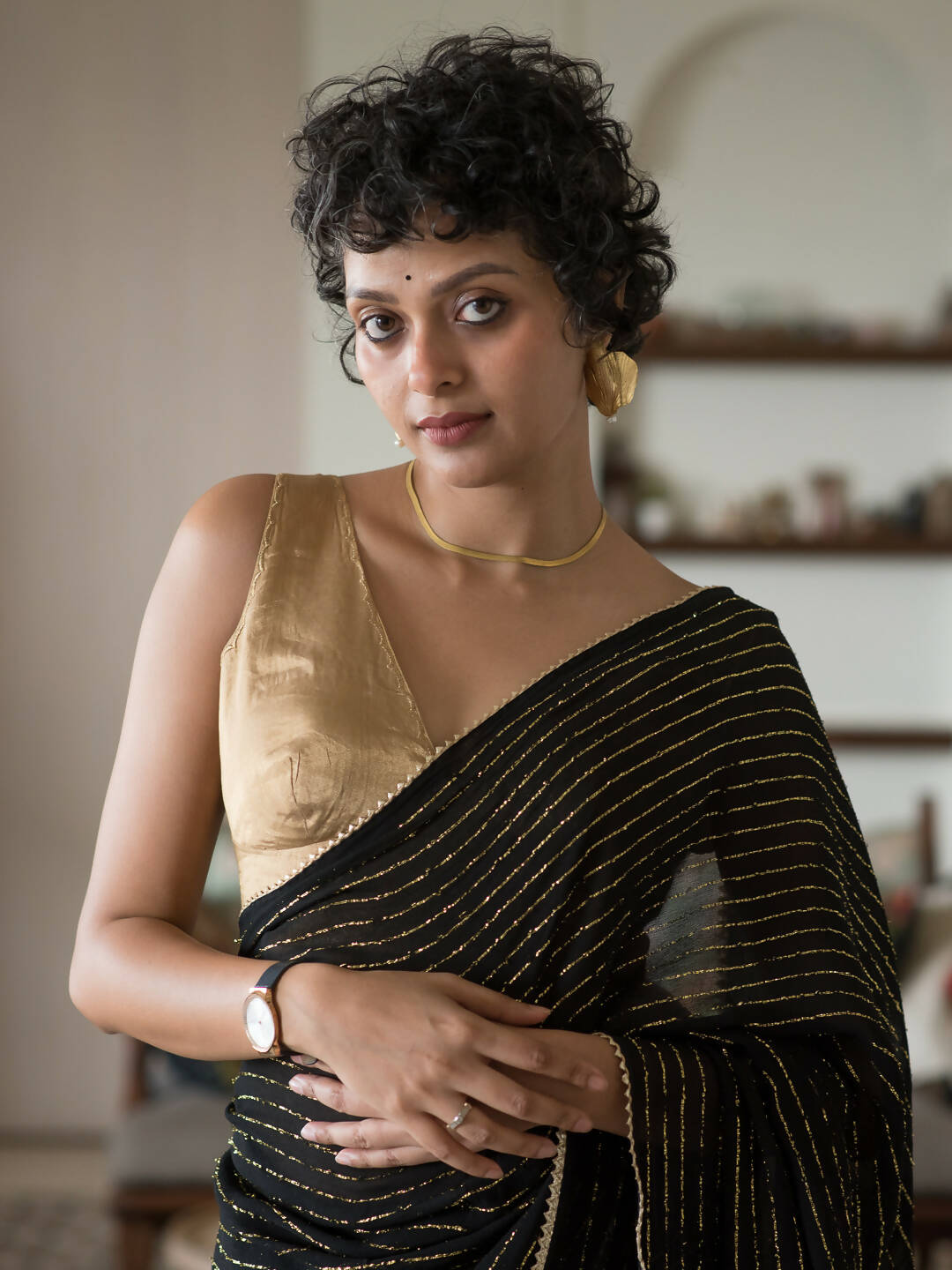 Suta Rose Tie and Dye Viscose Rayon Saree - Distacart
