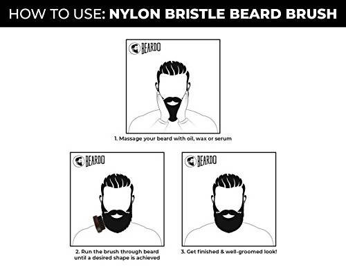 Beardo Nylon Beard Brush - Distacart