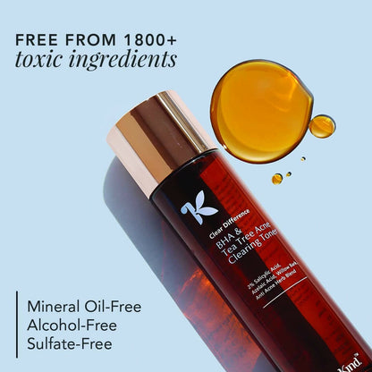 True Kind BHA & Tea Tree Acne Clearing Toner - Distacart