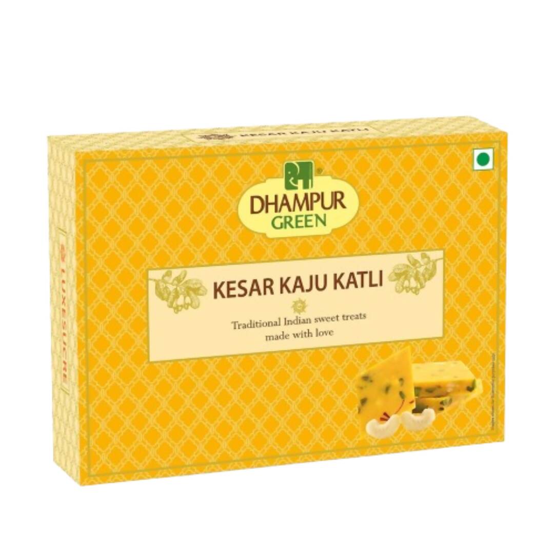 Dhampur Green Kesar Kaju katli - Distacart