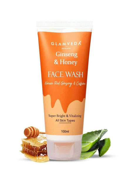 Glamveda Korean Ginseng & Honey Vitalizing Face Wash - Distacart