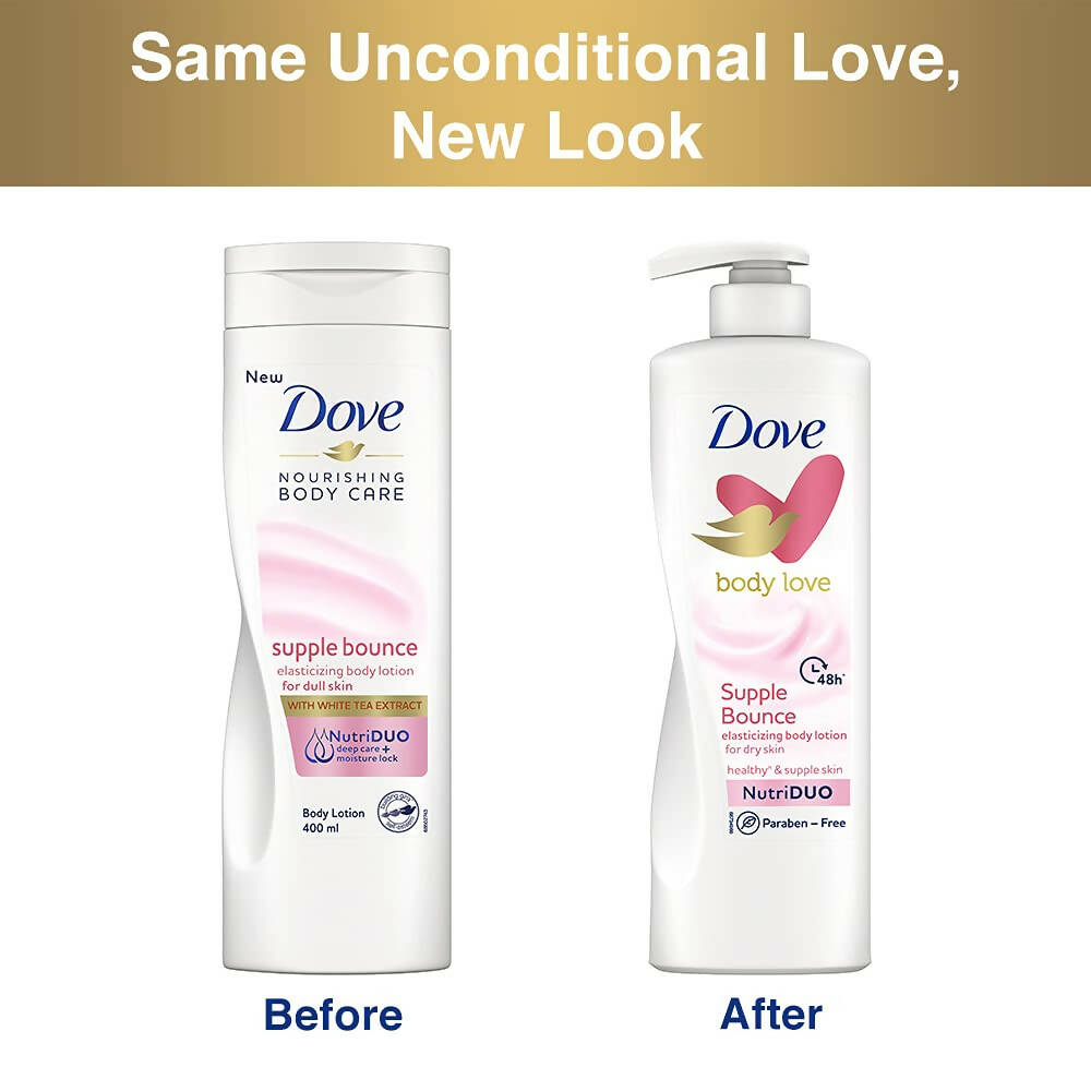 Dove Body Love Supple Bounce Body Lotion - Distacart