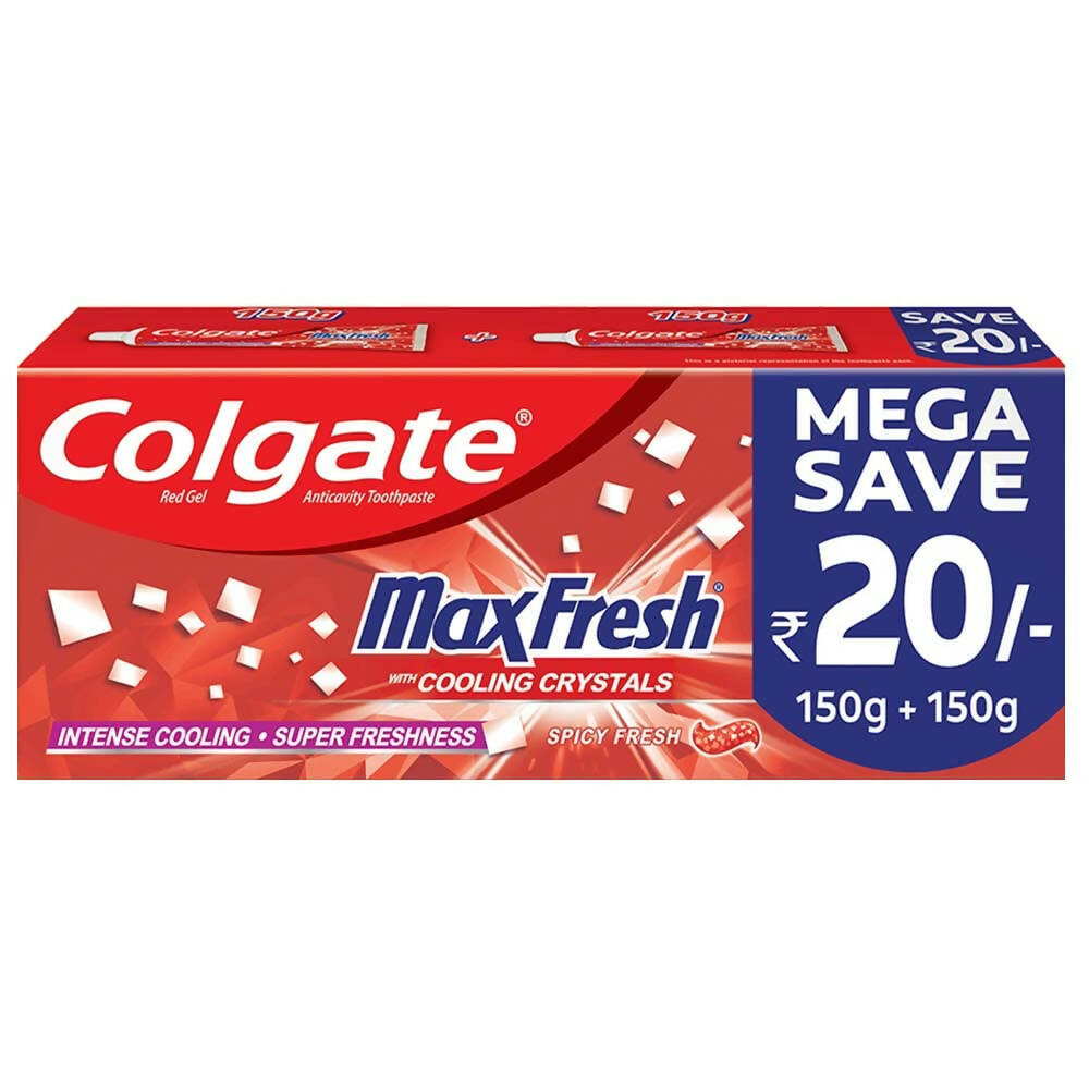 Colgate MaxFresh Anticavity Toothpaste Gel - Distacart