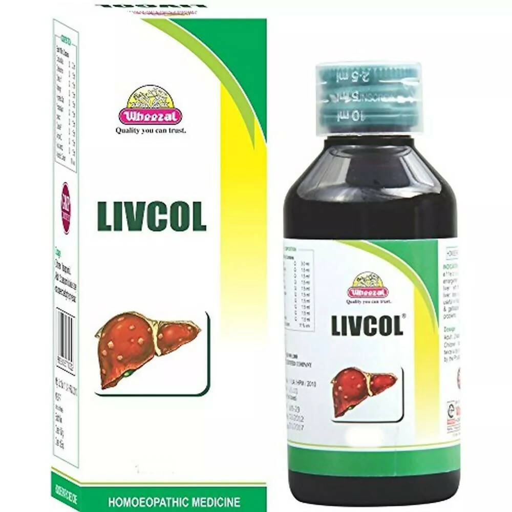 Wheezal Homeopathy Livcol Syrup - Distacart