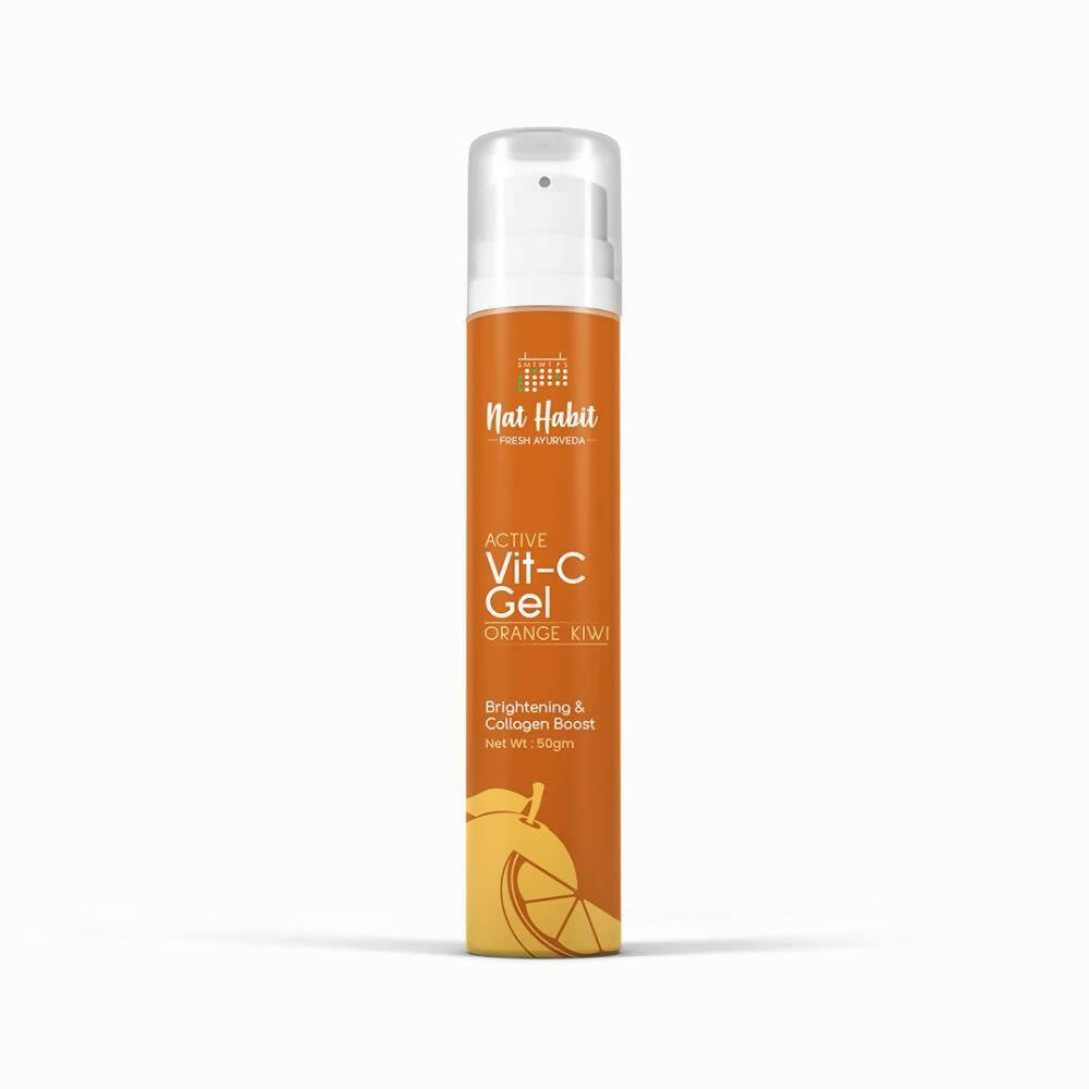 Nat Habit Active Orange Kiwi Vit-C Face Gel - Distacart