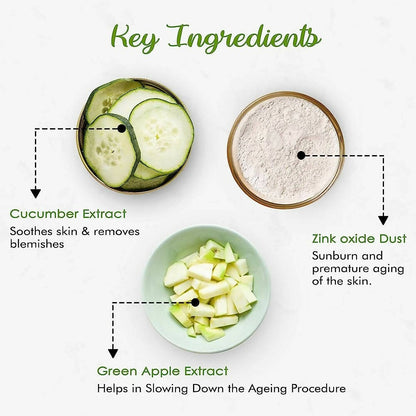 NutriGlow Advanced Organic Green Apple Facial Toner - Distacart